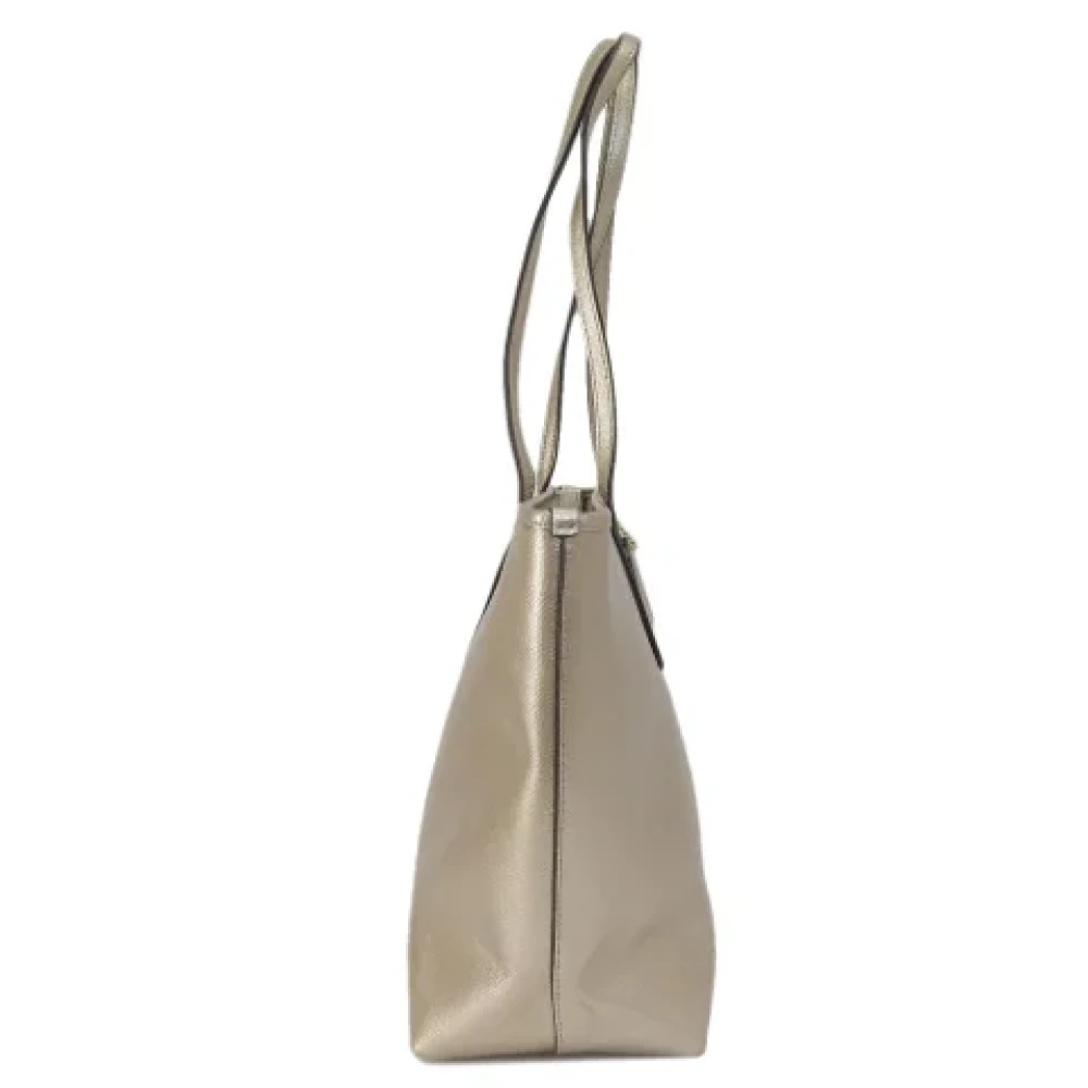 Coach Pre-owned Leather shoulder-bags Yellow Dames