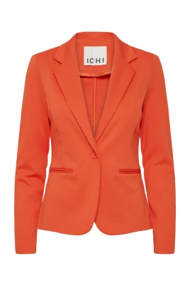 Klassisk Blazer med V-ringning och Krage
