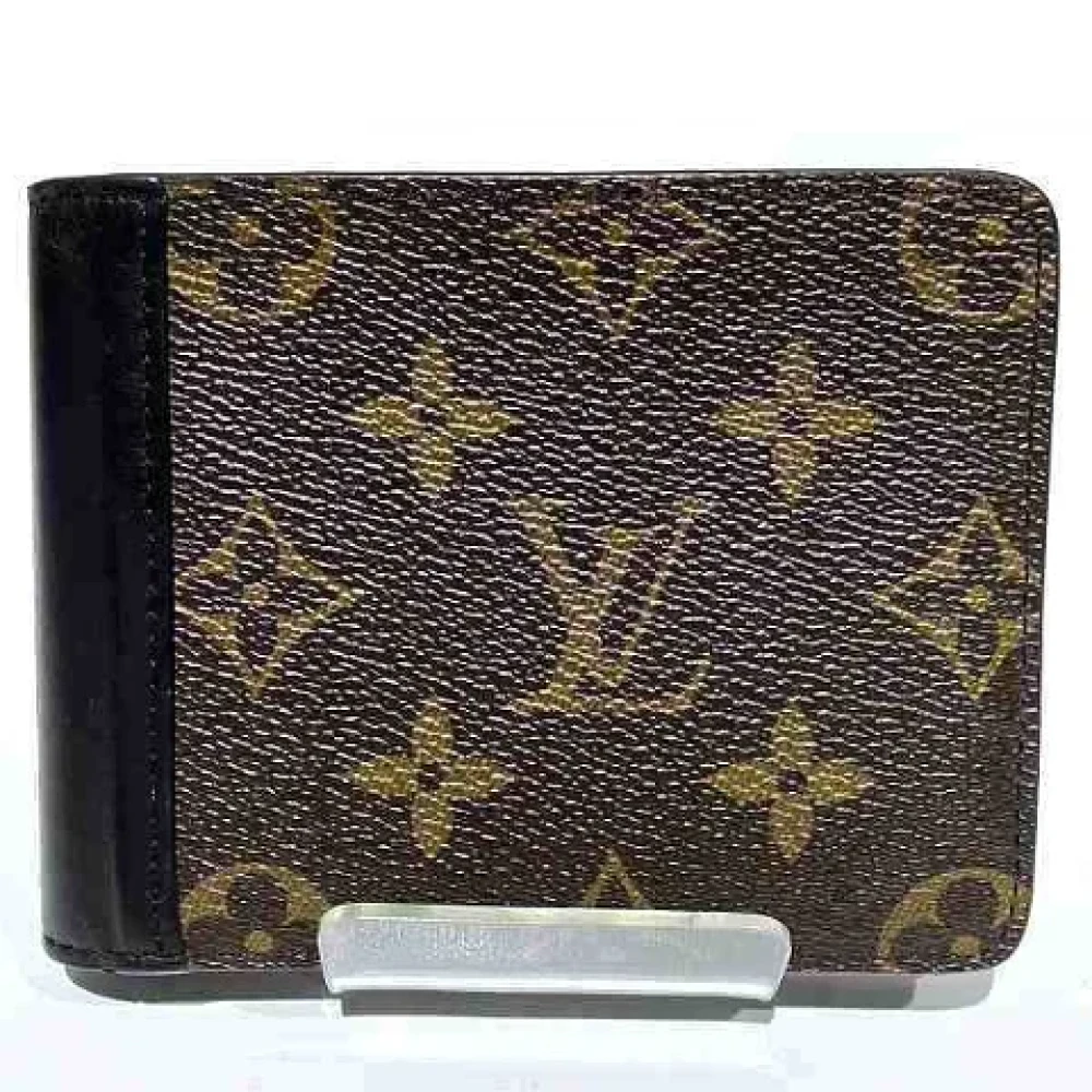 Louis Vuitton Vintage Pre-owned Canvas wallets Brown Heren