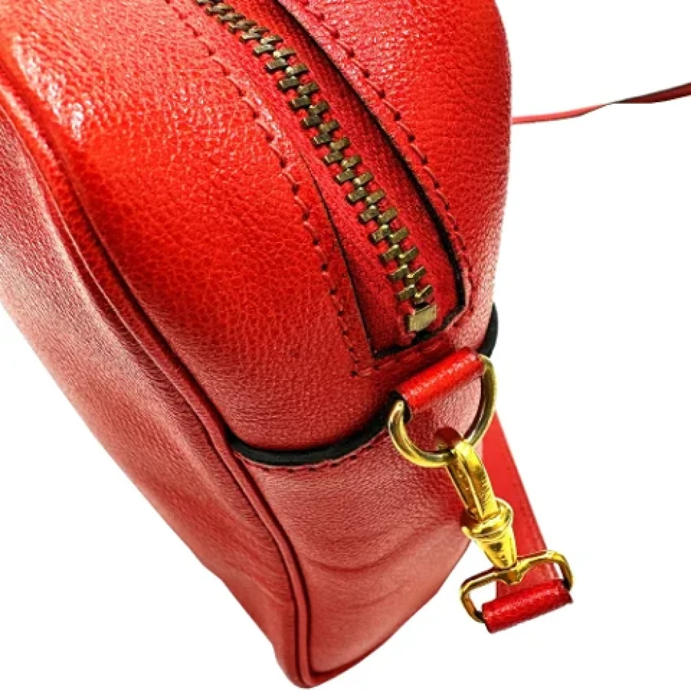 Hermès Vintage Pre-owned Fabric shoulder-bags Red Dames
