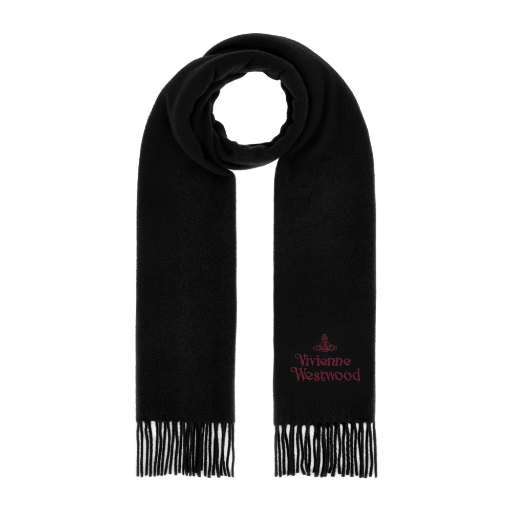 Vivienne Westwood Stijlvolle Sjaals & Sjaals Collectie Black Dames