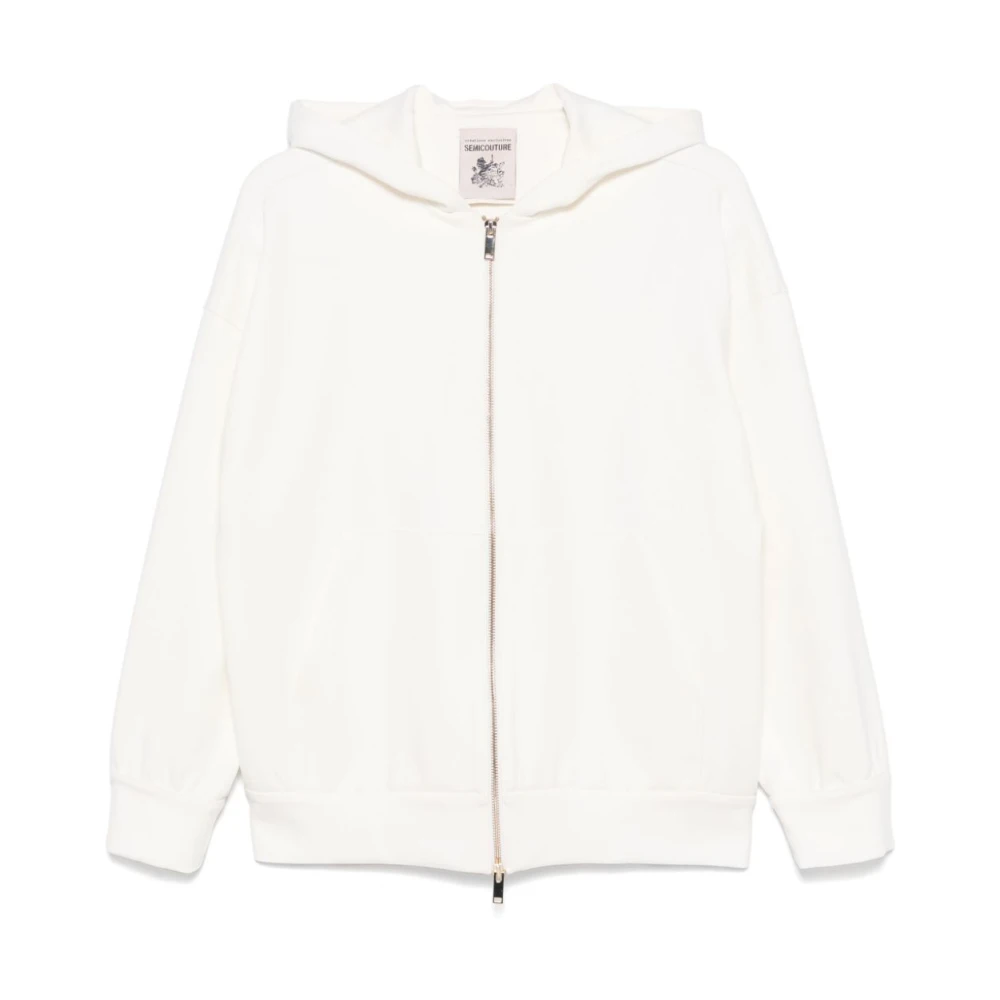 Semicouture Elegante Marika Jurk White Dames