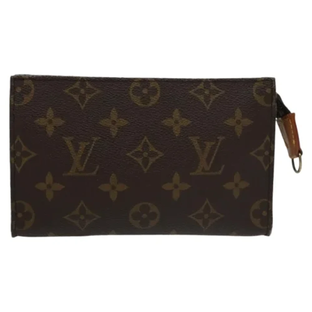Louis Vuitton Vintage Pre-owned Canvas pouches Brown Dames