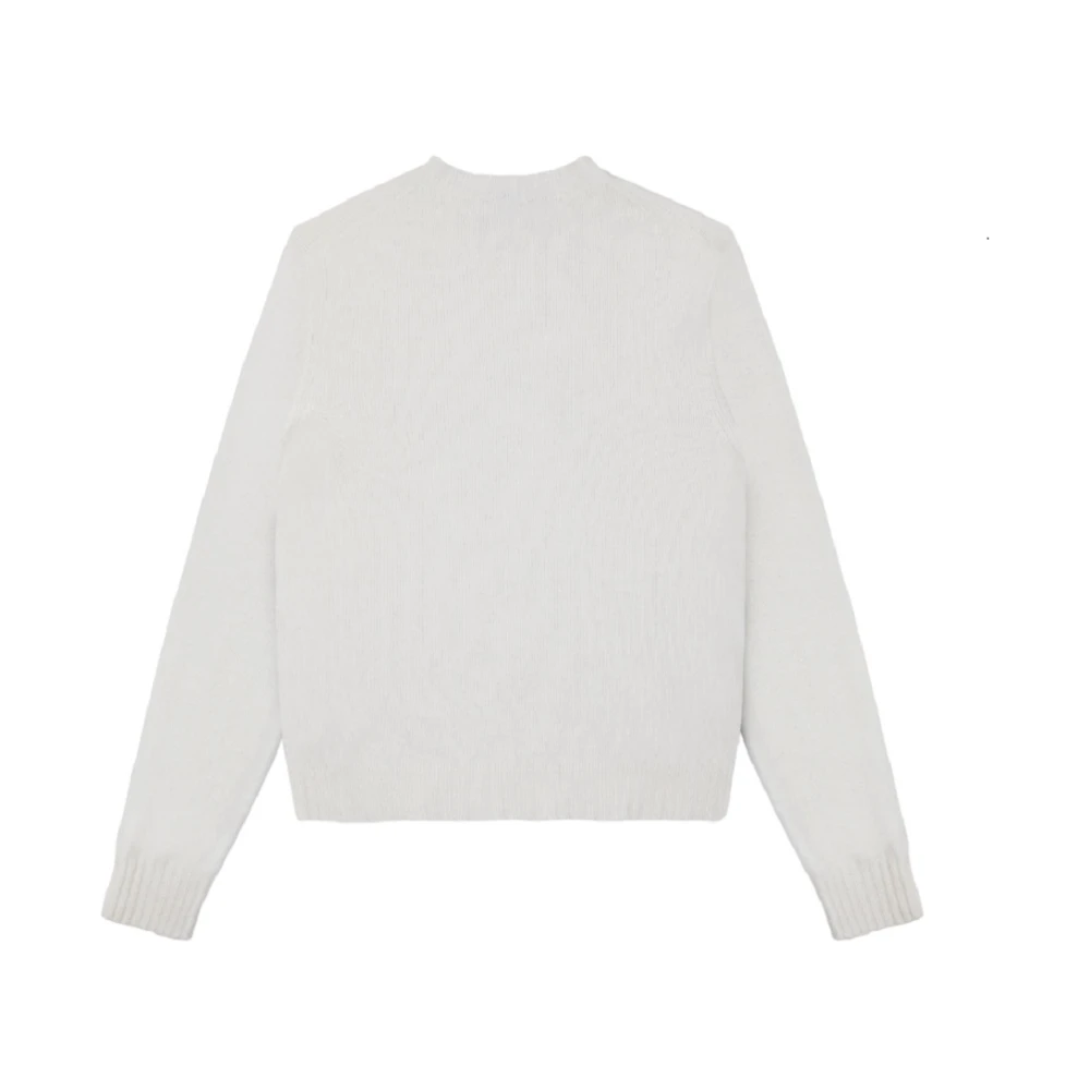 Colmar Witte Wollen Pullover Sweatshirt White Dames