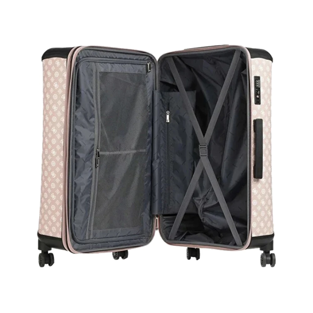 Guess Elegante Roze Reistas met Combinatieslot Pink Dames