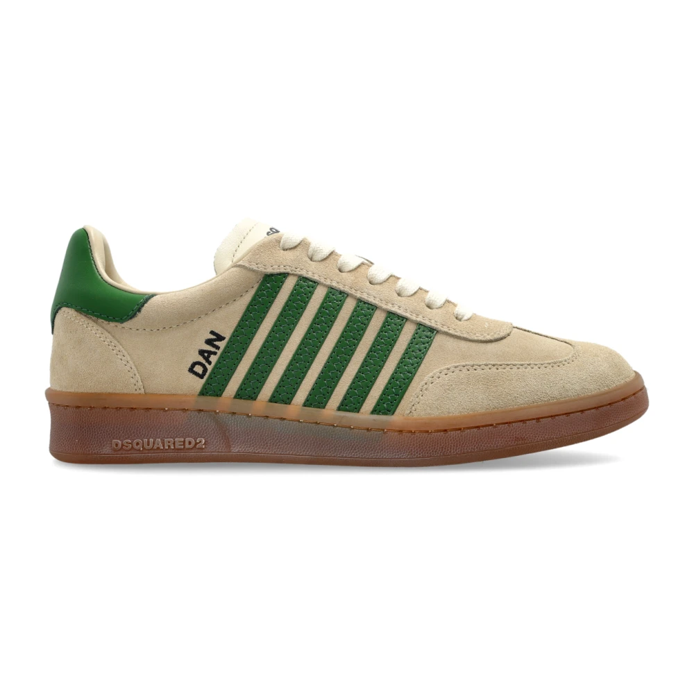 Dsquared2 Sportschoenen Boxer Dames Schoenen Beige