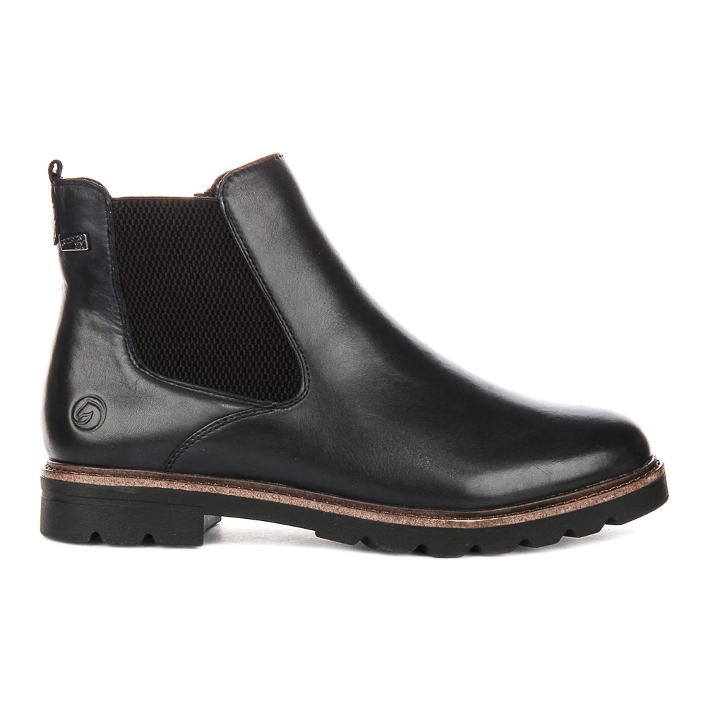 Remonte Women's Blue Chelsea Boots, 5 Uk, Elastic Insert Tex Tech Boot
