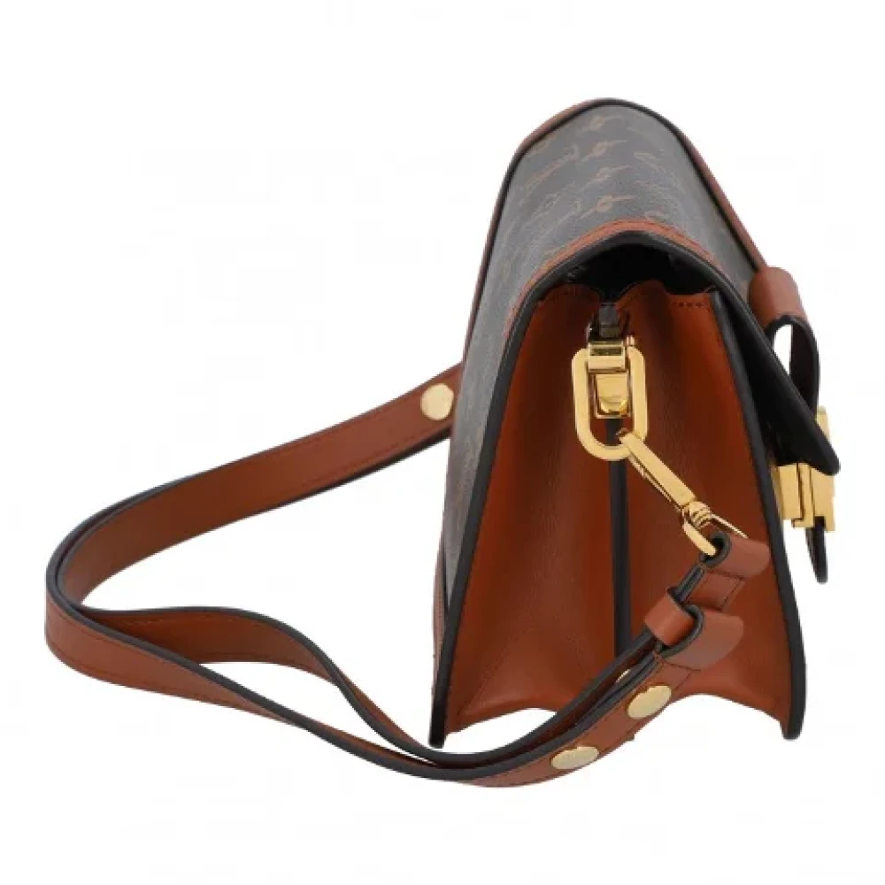 Louis Vuitton Vintage Pre-owned Canvas crossbody-bags Brown Dames