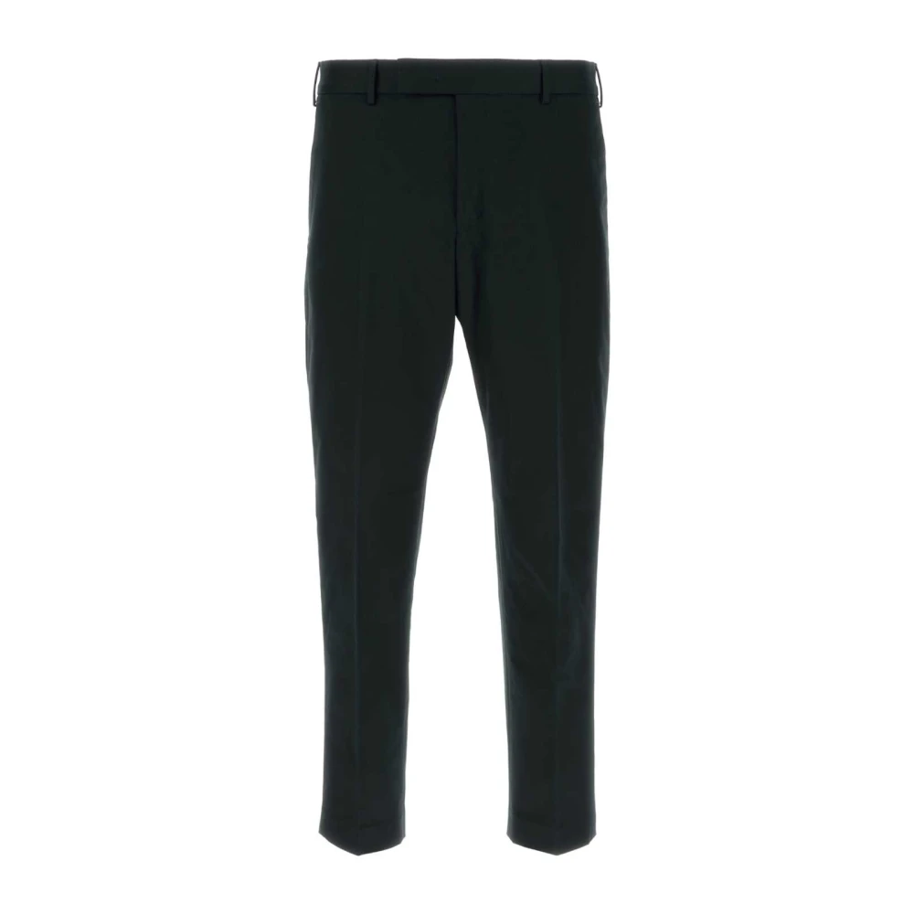 PT Torino Stretch wollen broek in leisteen Black Heren