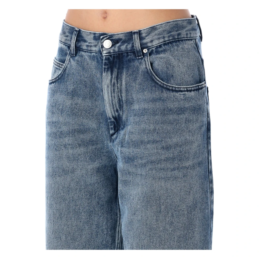 Isabel Marant Étoile Lichtblauwe Denim Broek Dames Jeans Blue Dames
