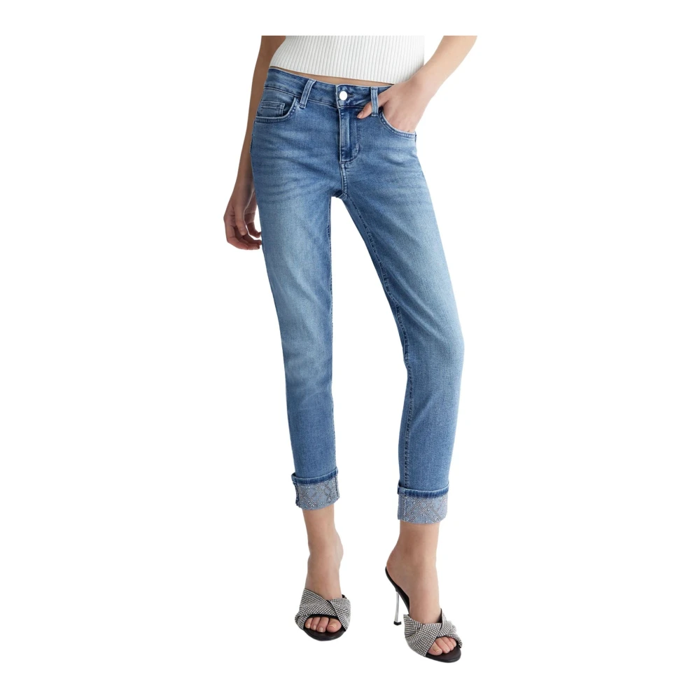 Liu Jo Stretch katoenen denim skinny jeans Blue Dames