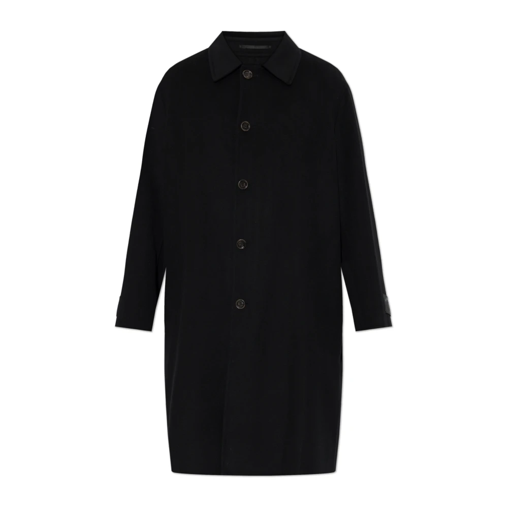 Mm6 Maison Margiela - Abrigo De Lana - Coats - Hombre - Negro - Xl