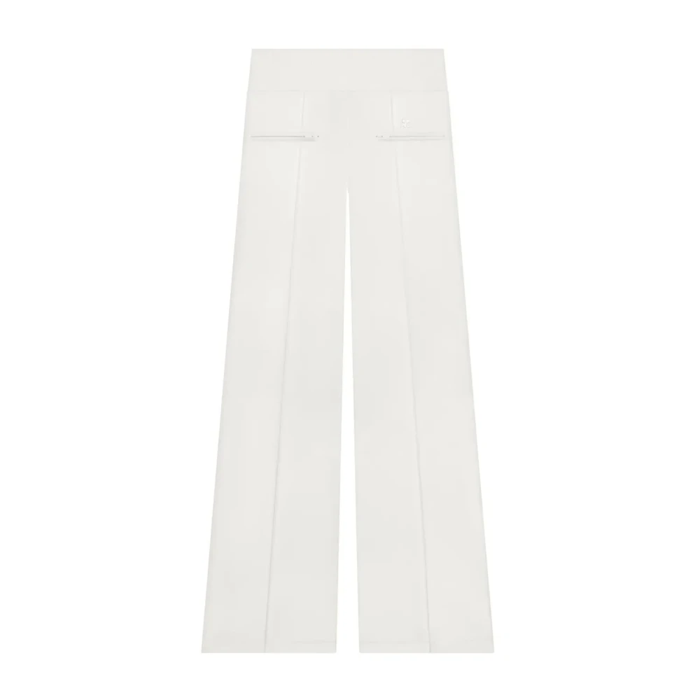 Courrèges Natuurlijke Interlock Sportbroek Beige Dames