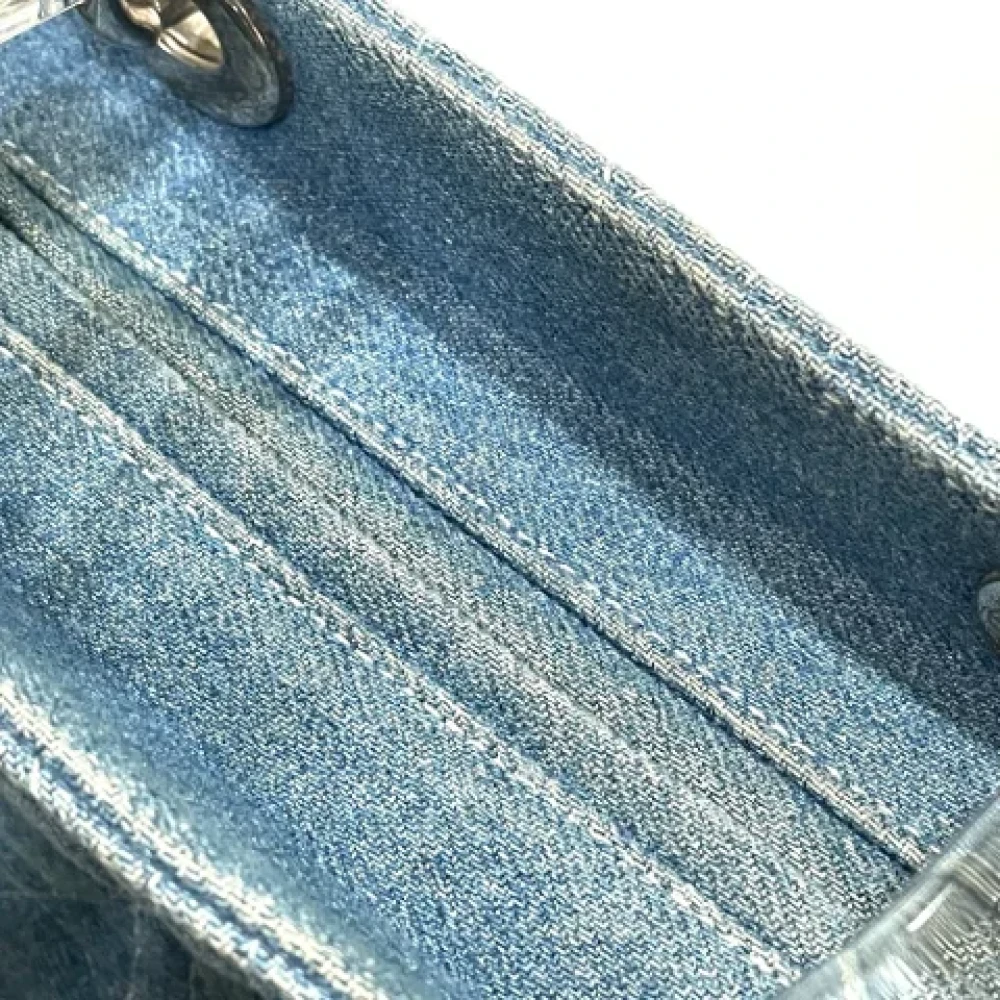 Dior Vintage Pre-owned Denim dior-bags Blue Dames