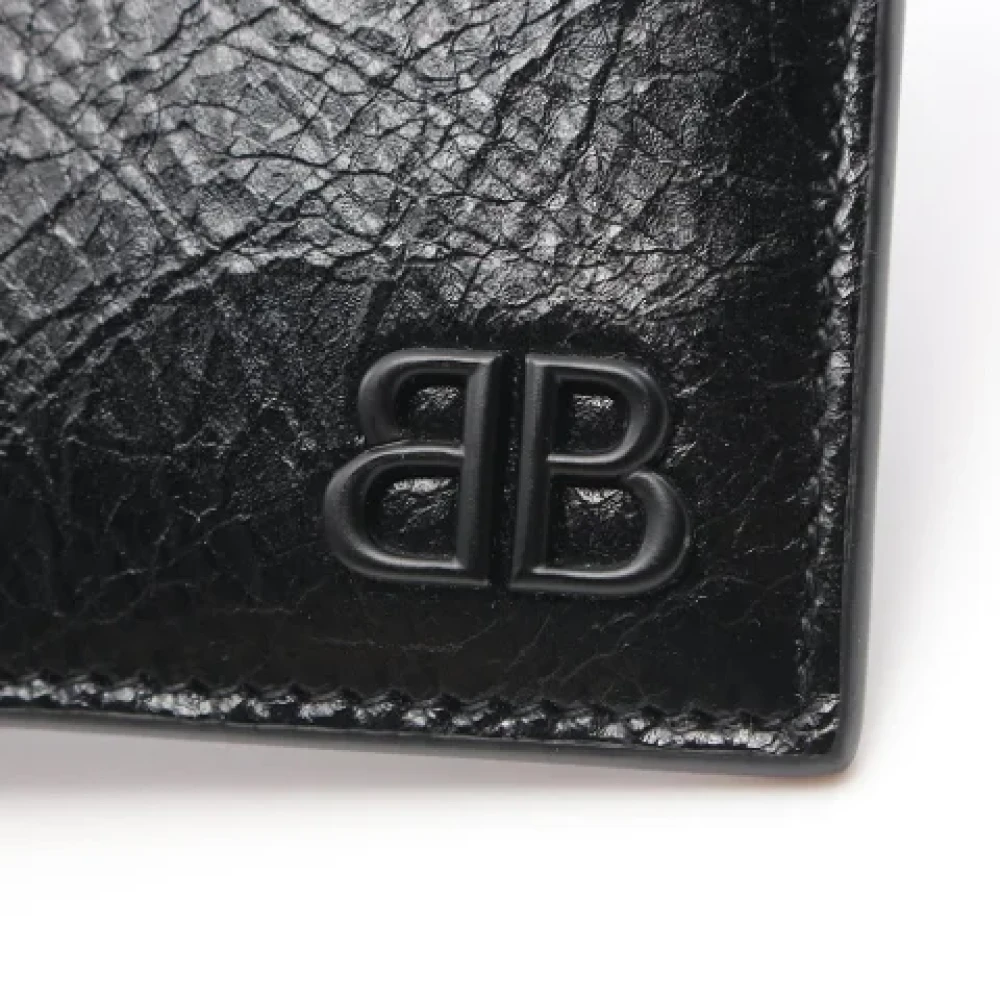Balenciaga Vintage Pre-owned Leather home-office Black Dames
