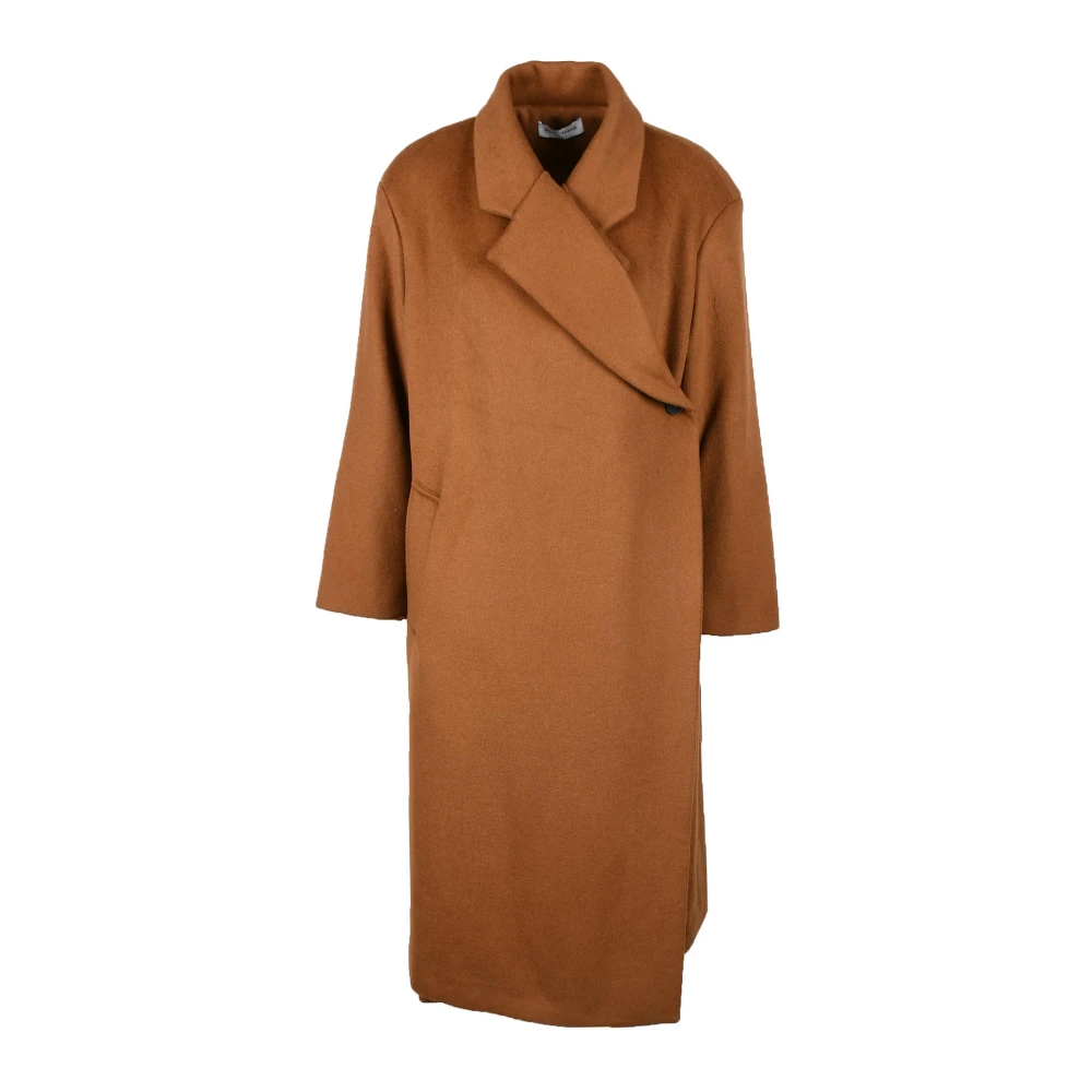 Weili Zheng Bruine Jas voor Vrouwen Brown Dames