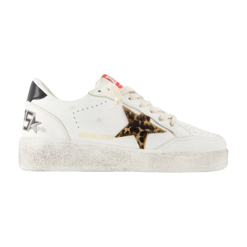 Golden Goose Women's White Ball Star Trainers