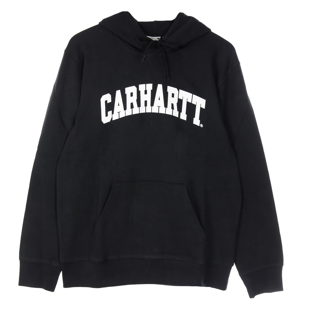 Carhartt WIP Zwart Wit Lichtgewicht Hoodie Black Heren