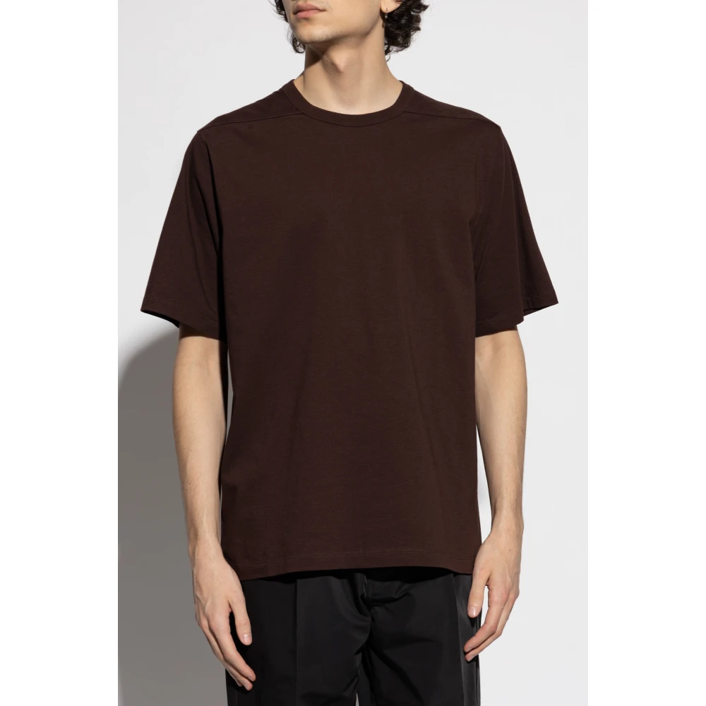 Rick Owens Brad T-Shirt Brown Heren