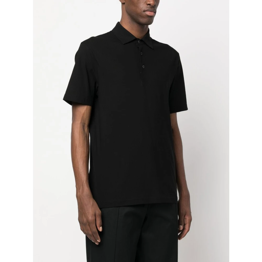 Herno Polo Shirt Black Heren
