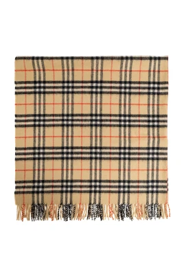 Check Wool Babyfilt