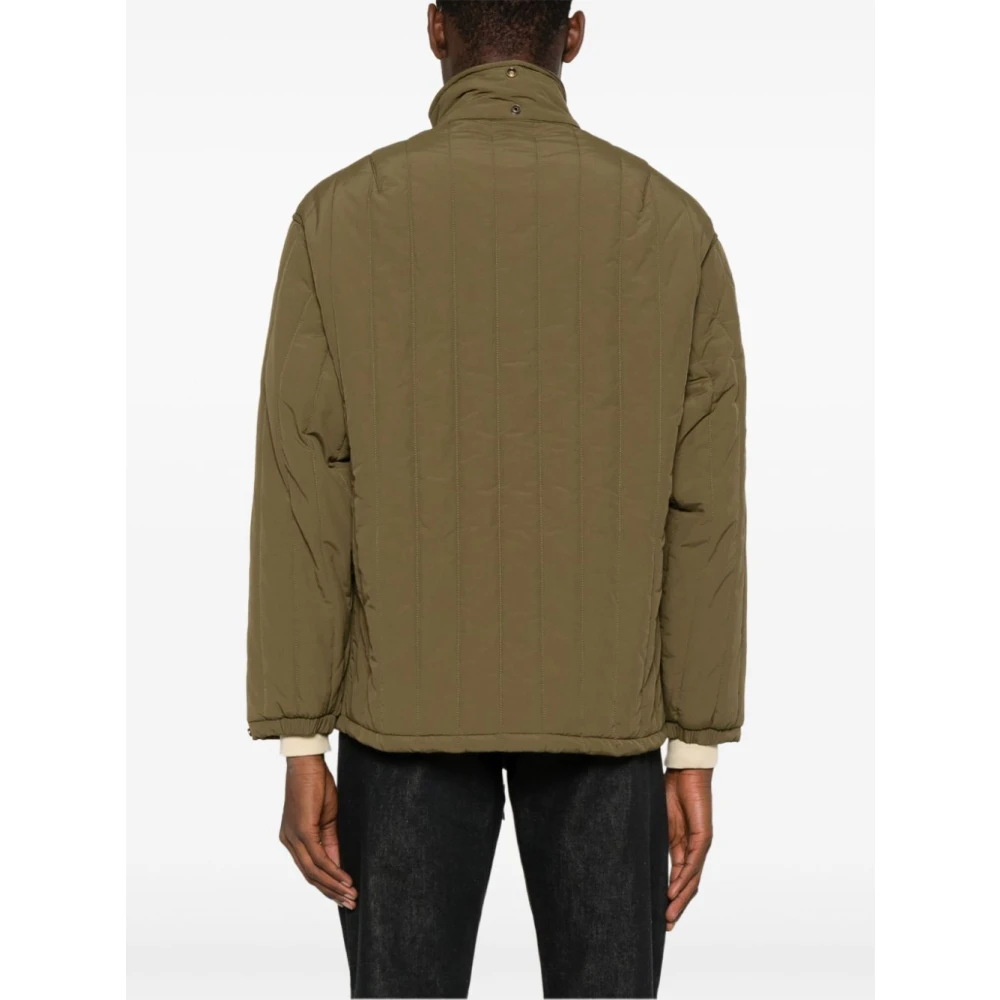Barbour Gewatteerde Field Jas Salie Groen Green Heren