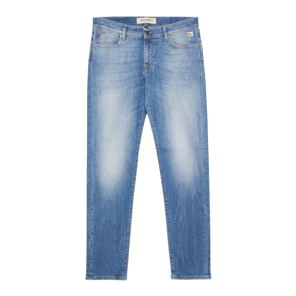 Roy Roger's Denim Broek April Stijl Blue Heren