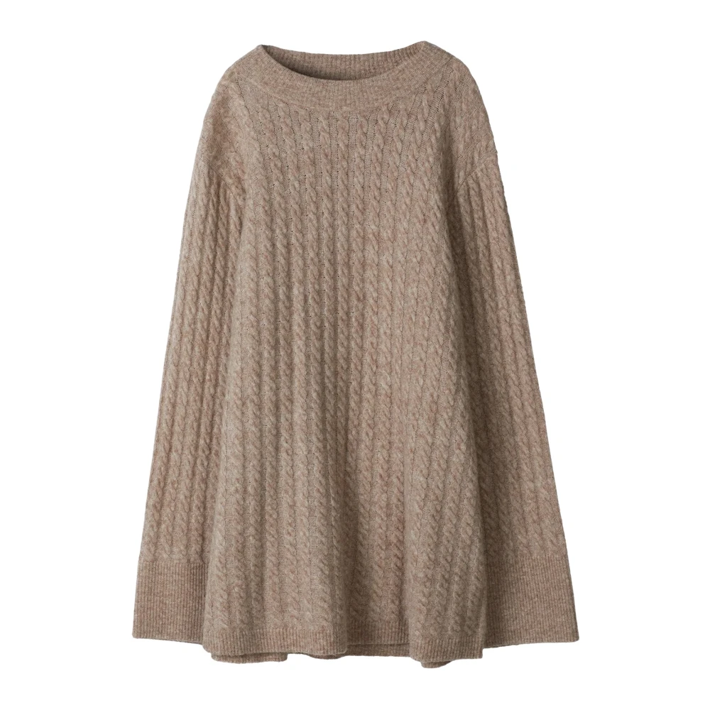 Stylein Gezellige Gebreide Trui Beige Dames