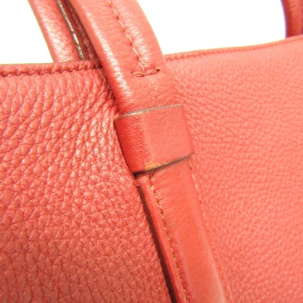 Salvatore Ferragamo Pre-owned Leather totes Red Dames