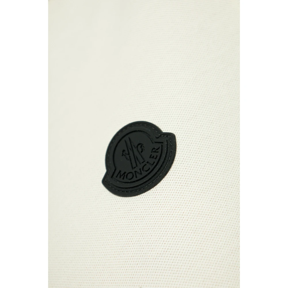 Moncler Polo met logo Beige Dames