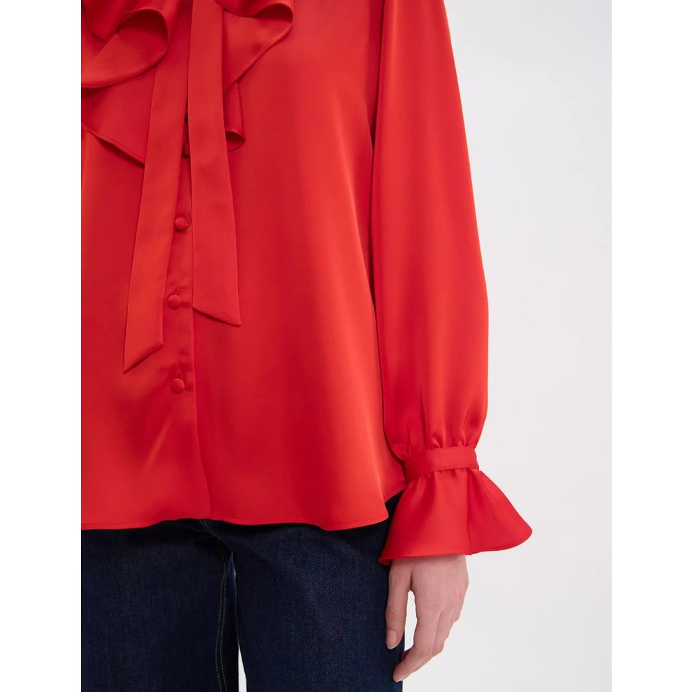 Ines De La Fressange Paris Fanfan Shirt Red Dames