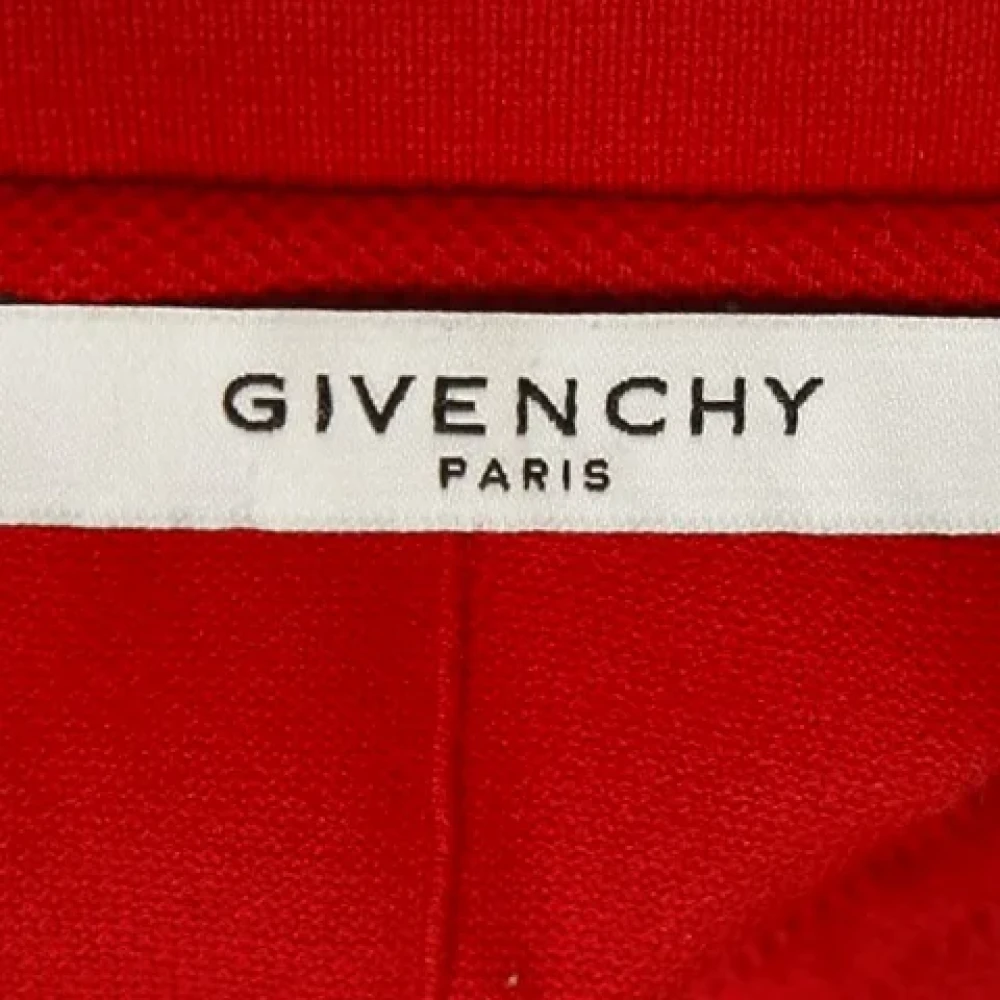 Givenchy Pre-owned Cotton tops Red Heren