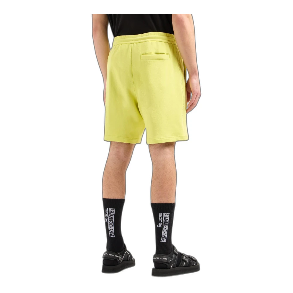 Armani Exchange Casual Shorts Yellow Heren