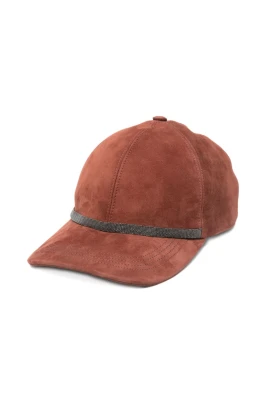 Läderbaseballkeps