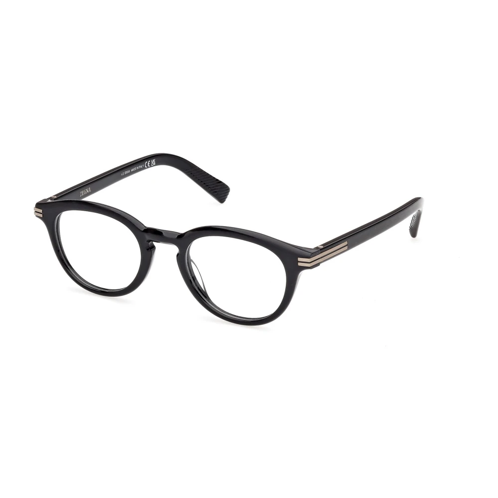 Zegna Glasses, Male, 49 Mm, Eyeglasses Black