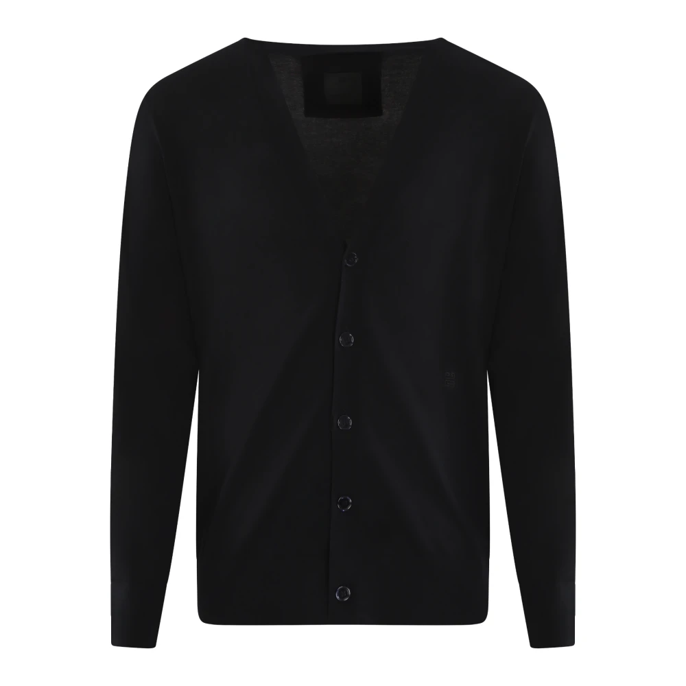 Givenchy Katoenen en Zijden Vest Blue Heren