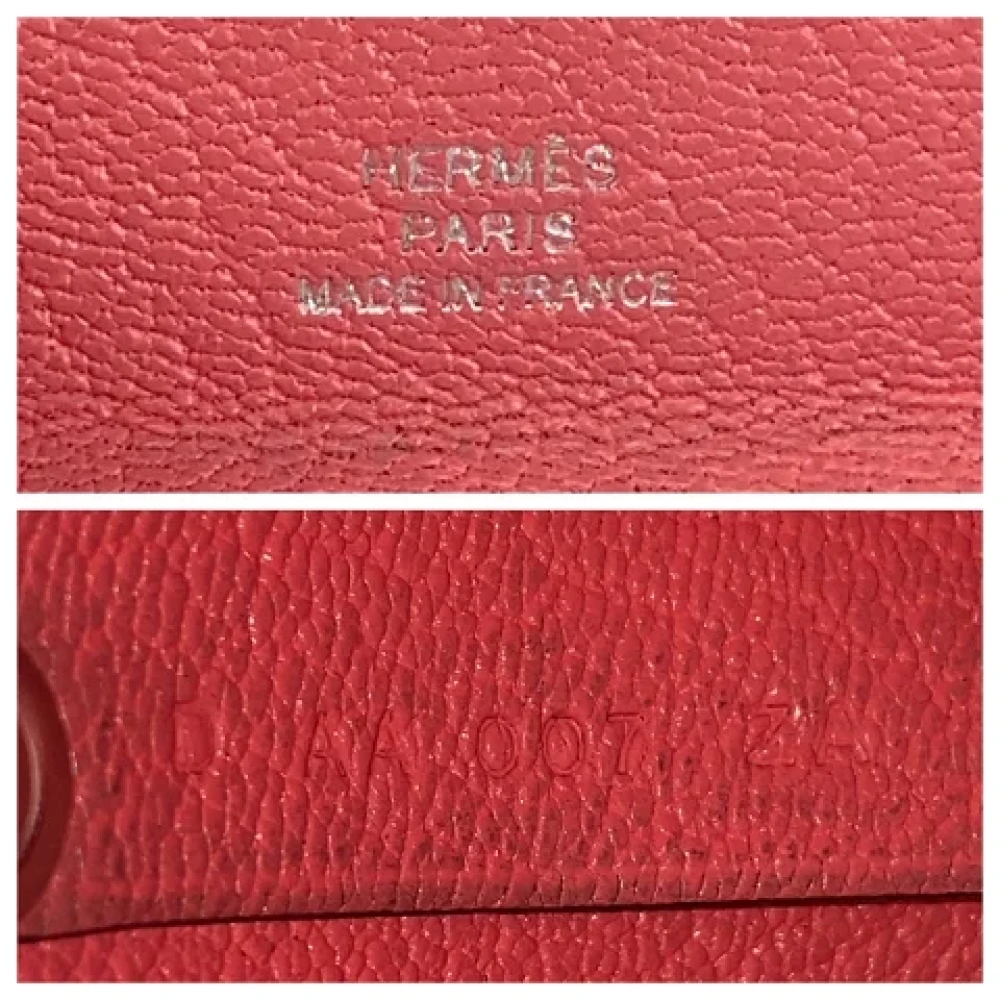 Hermès Vintage Pre-owned Leather wallets Blue Dames
