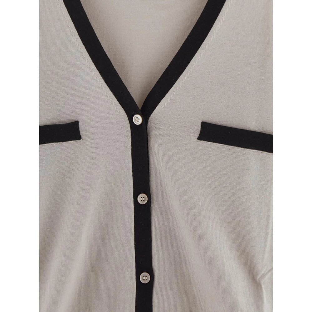 Max Mara Stijlvolle Kenya Cardigan Beige Dames