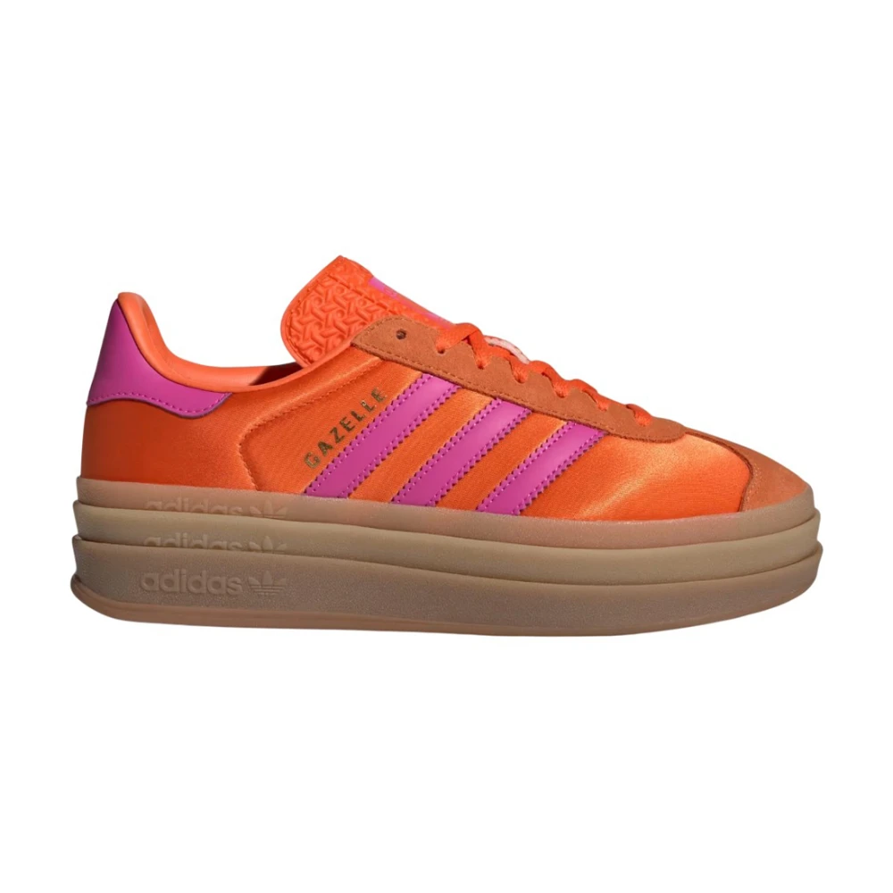 Adidas Klassiska Gazelle Sneakers Orange, Dam