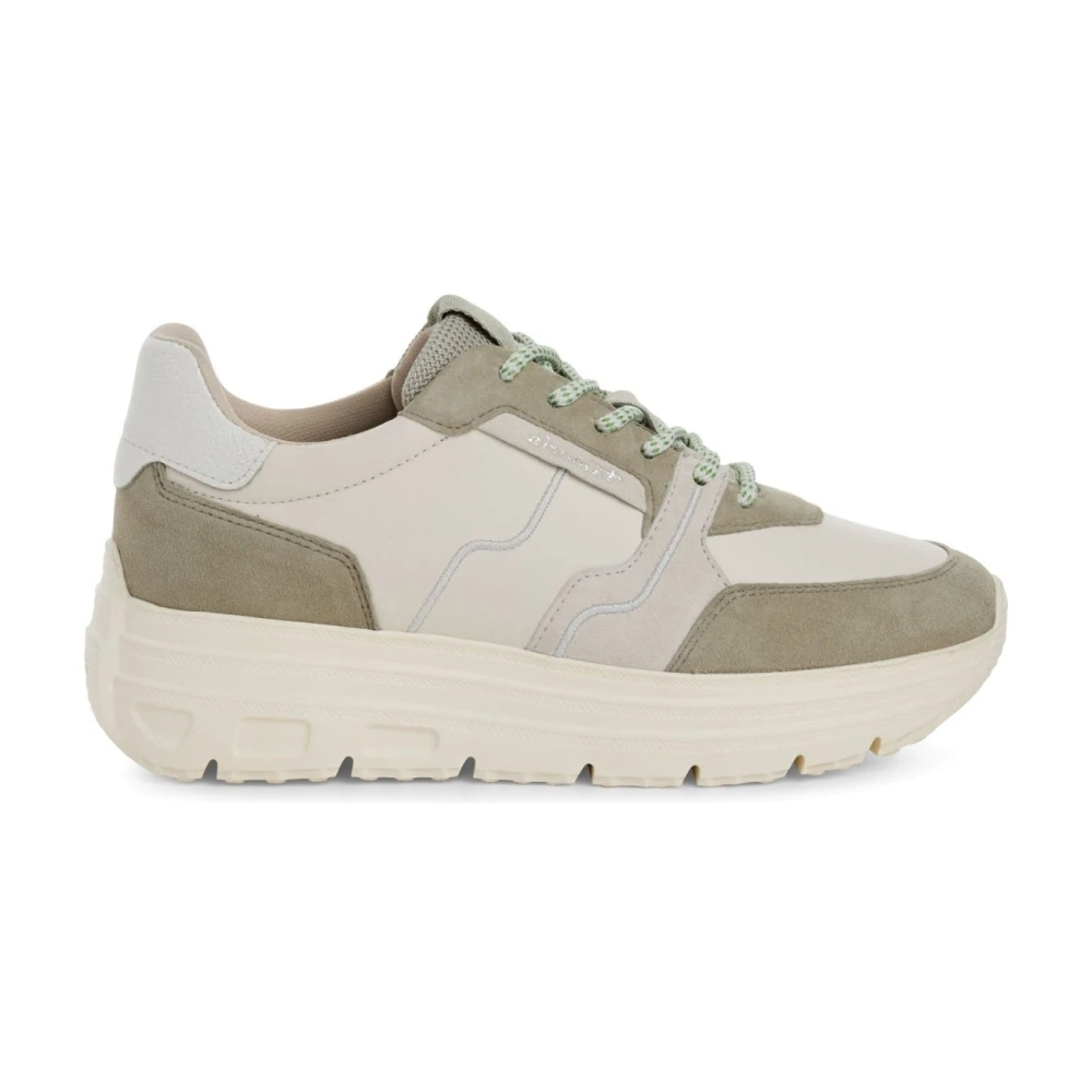 Tamaris Women's Beige Sneakers, 6 Uk, Low Trainers