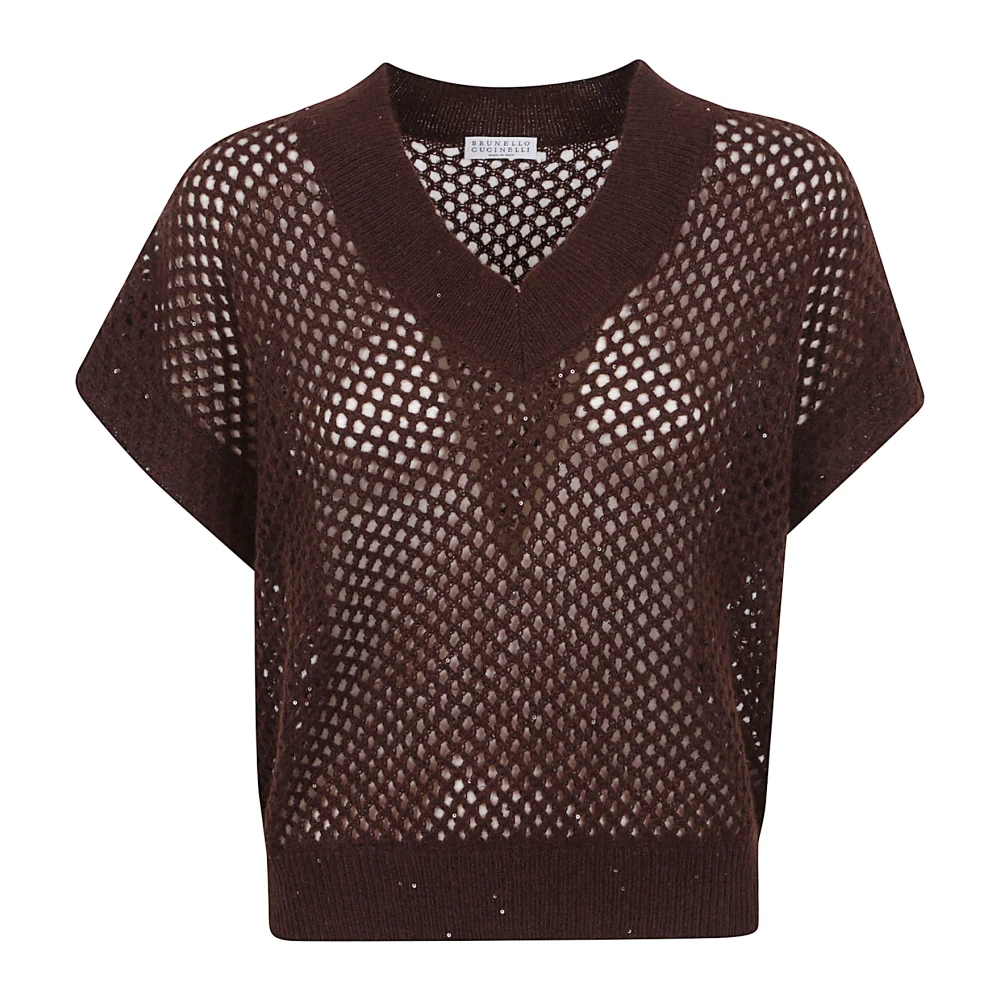 Knitwear > V-neck Knitwear - - Brunello Cucinelli - Modalova