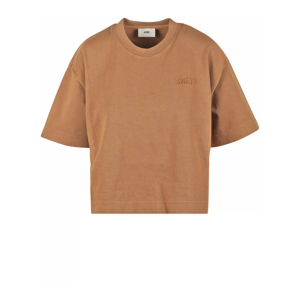 Autry - Tops > T-Shirts - Brown - Autry - Modalova
