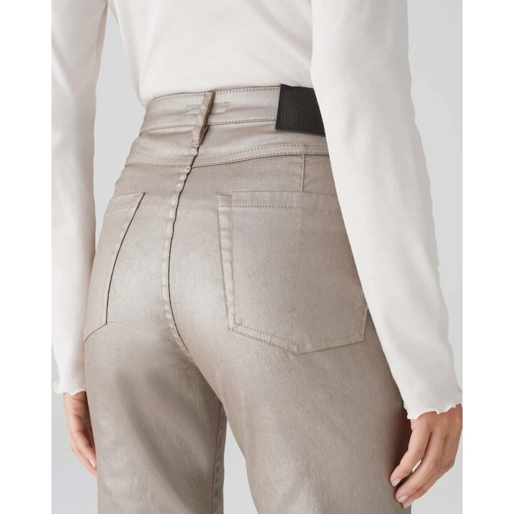Opus Emily Classy Jeans Beige Dames