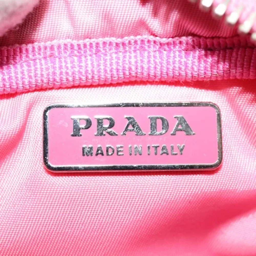 Prada Vintage Pre-owned Fabric prada-bags Pink Dames