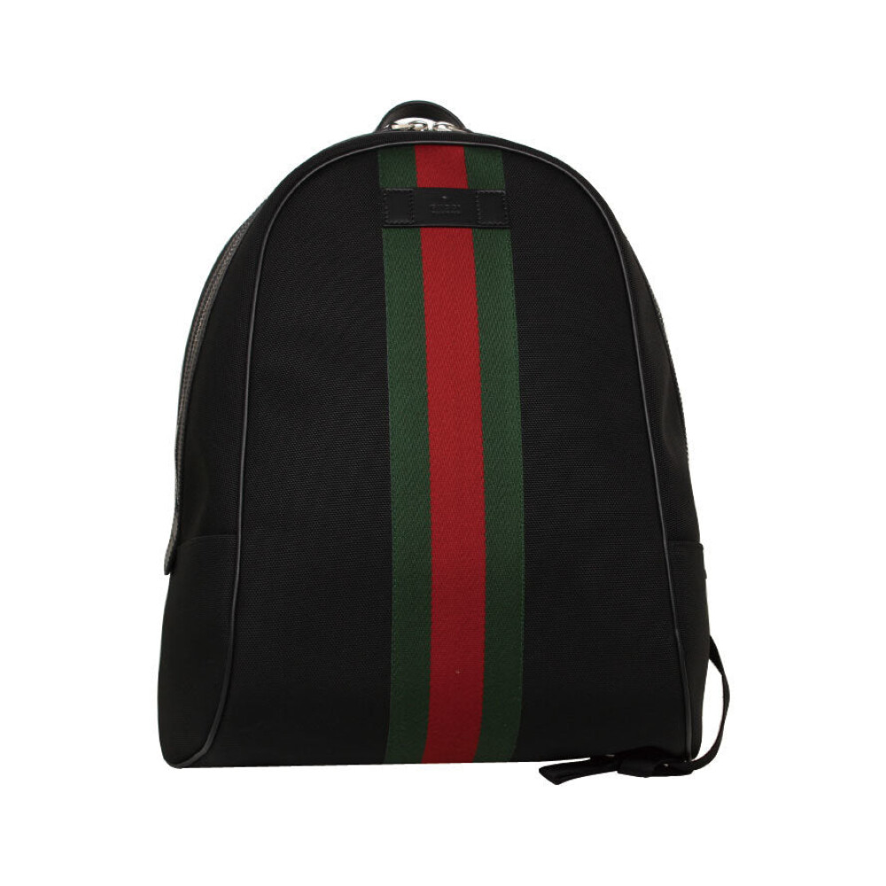 Black gucci rucksack best sale