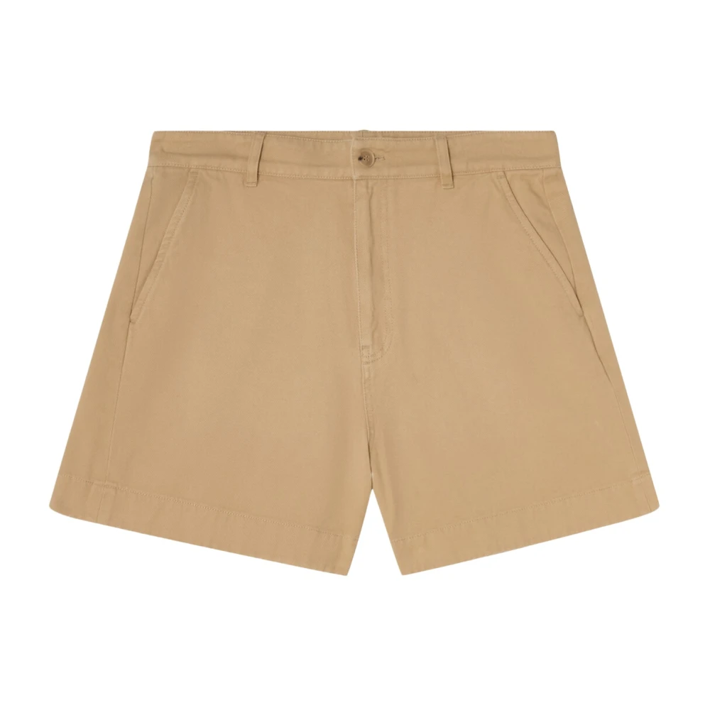 Filippa K Femme Beige Shorts, Taille: 44 Fr Shorts En Coton Décontractés