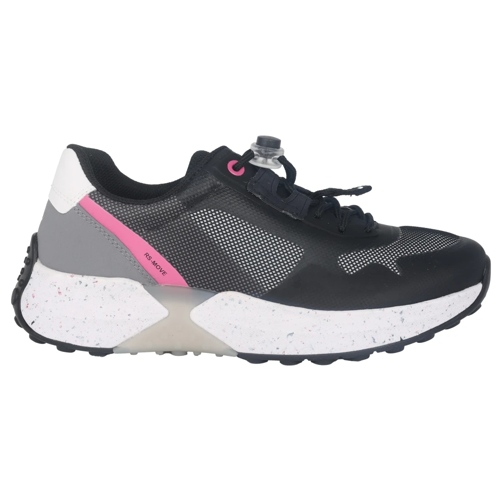Gabor Rollende Sneaker voor Vrouwen – Dames Schoenen Zwart