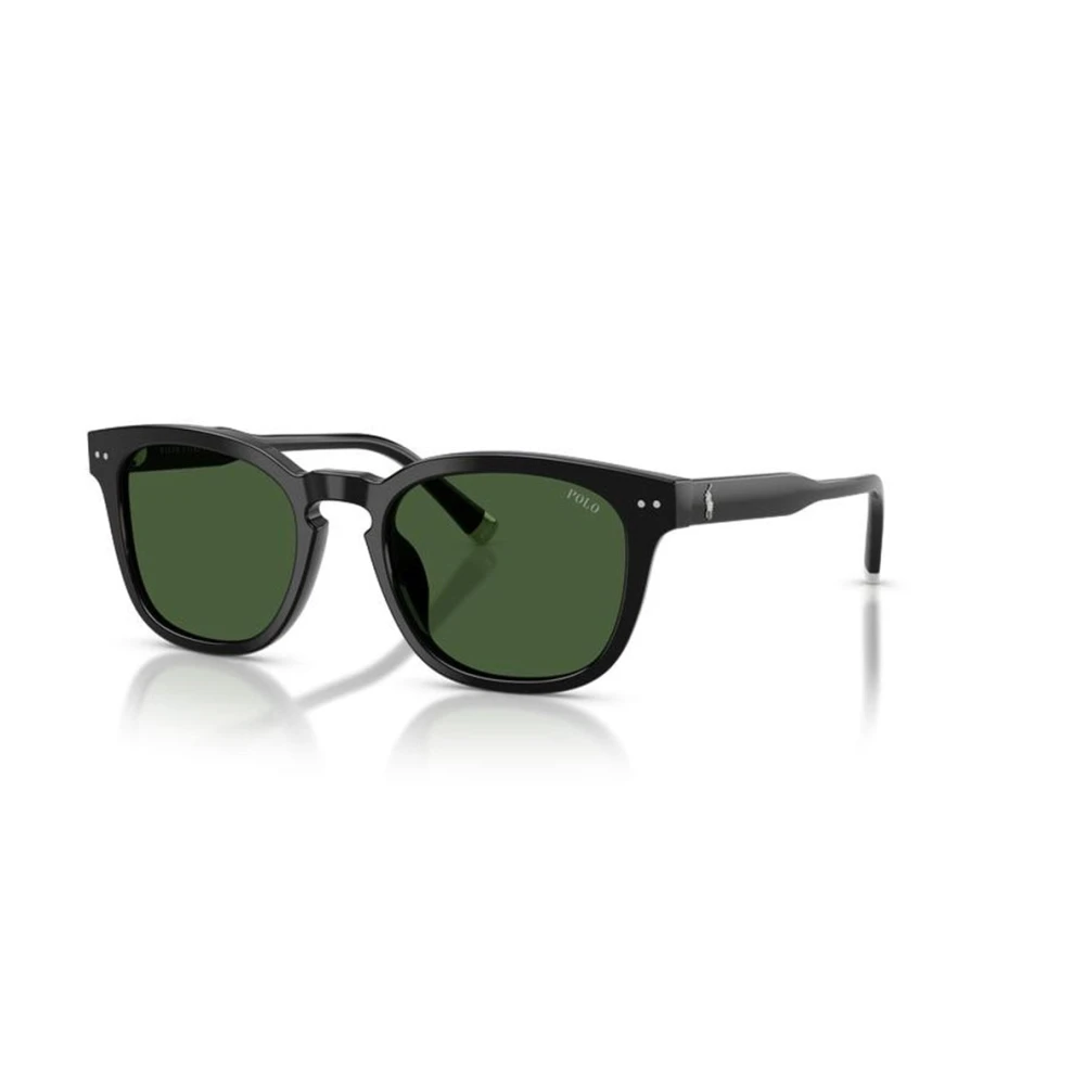 Polo Ralph Lauren Green Man Ph4242u 500171 Sunglasses Acetate Black Squared Normal - Image 5