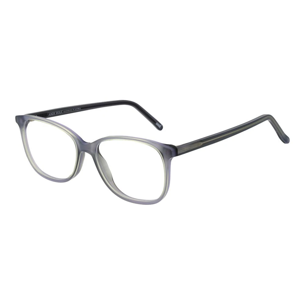 Andy Wolf Unisex Grey Acetate Optical Frames Rectangle Style