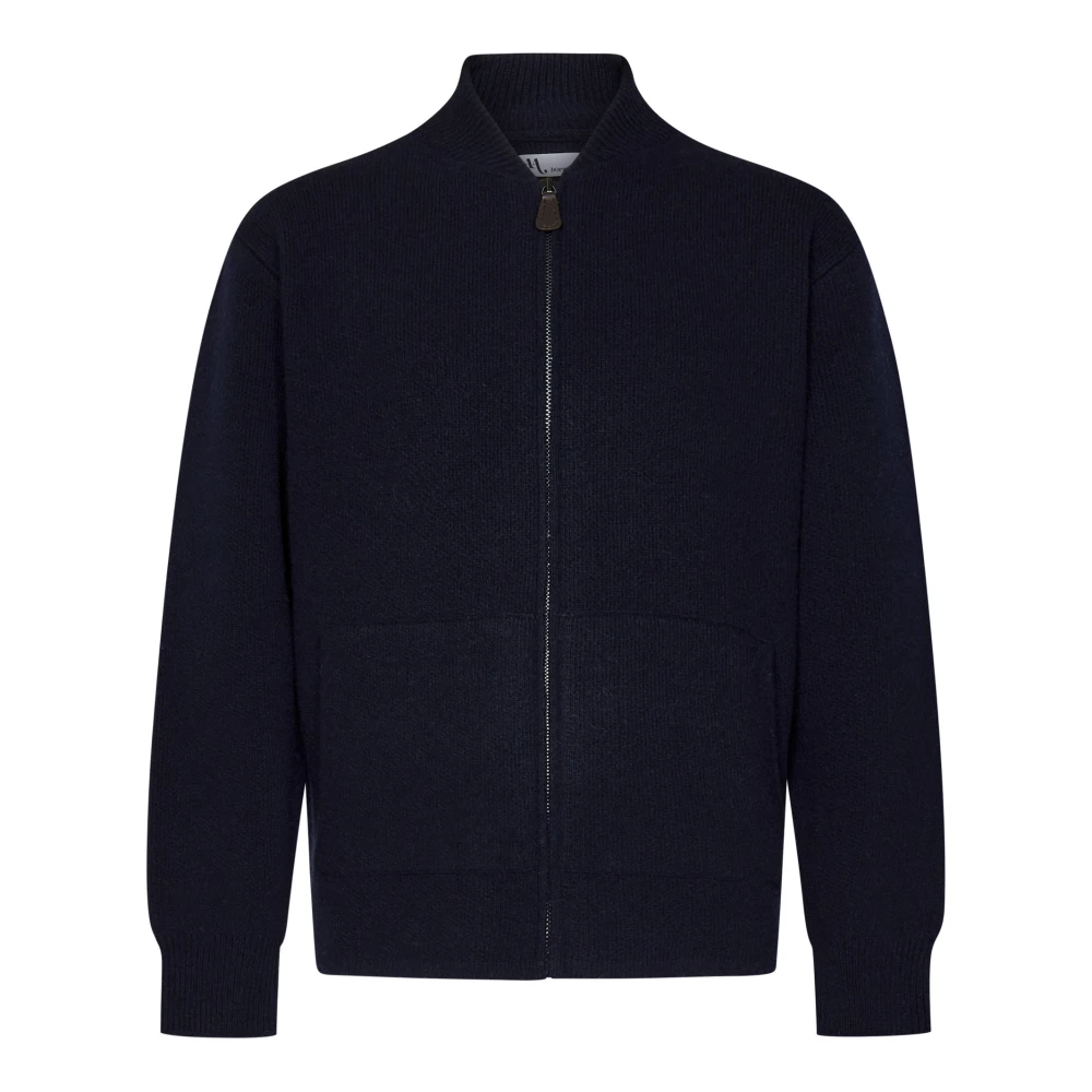 Doppiaa Blauw Heren, Sweatshirts & Hoodies, : Wol, 2XL